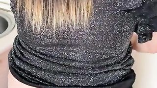 Made a slave lick my pussy