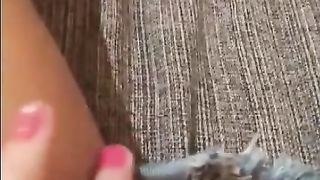 Gozei gostoso pensando no meu amante