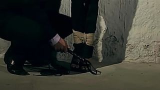 The crying slut. Part 1. Capturing, and break her in.