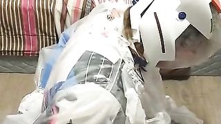 Dva Clear PVC Maid Handcuff Escape Light Breathplay Kigurumi