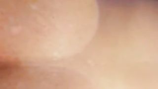 Old gagged Milf tapped up and cums hard