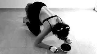 KInktober day 24 - PET PLAY KINK - Playing with my kitten until she SQUIRTS!