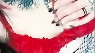 Santa Claus is cumming… on face