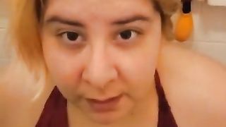 Walking Pet Fox To The Bathroom