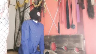 A lot of sperm to humiliate one slave.