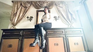 Dominatrix Mara's Basic Pony Play Training [BDSM Kinky POV]