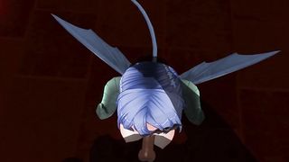 3D HENTAI BDSM Succubus wants to suck your cock