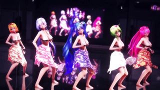 [MMD] Big Breasts Squadron Piranger [R-18]