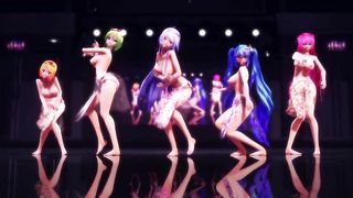 [MMD] Big Breasts Squadron Piranger [R-18]