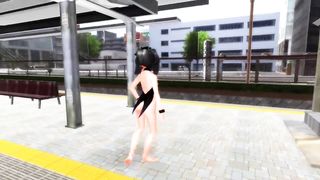 [SEX-MMD] Ranko Kanzaki ready to fuck [R-18]