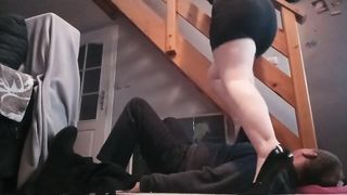 trampling and undressing