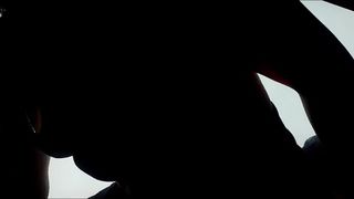 Sexual Tease Submission with Clamps on Tits and Sloppy Sucking