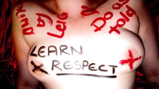 Learning Respect!!