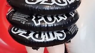 Xelphie Swim Ring Bondage