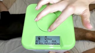 How to put Prince Albert in a chastity cage