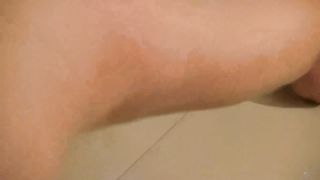 Humiliate her toilet with foot fetish