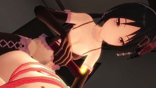 POV gets candle waxed by an anime Mistress