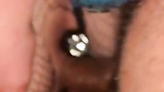 Amateur couple try BDSM