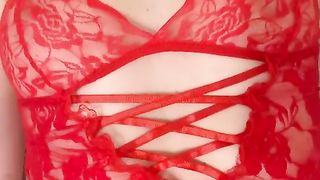 Fucked a bitch in the bedroom. And cum in her pussy.