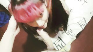 follando chica de pelo rosa infiel