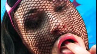 Wild dominatrix makes her slave girl lto lick her tight cunt