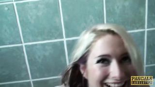 PASCALSSUBSLUTS - Busty Blonde Sub Fucked Hardcore By Dom