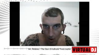 Mr. Pebbles aka Agent_Love_Joy performing a stip funny video with his original music.