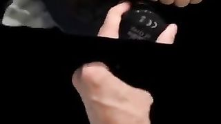 Pakistani wife in leg spreader with heels