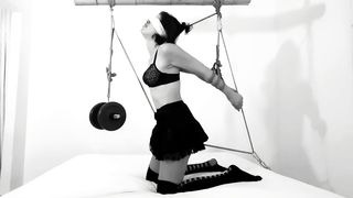 Gravity Crotch Rope: Predicament Orgasm | Bdsmlovers91