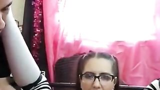 Barred and Feathered Gagged BDSM Pussy Spank