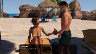 My stepsister loves teasing me ! No more money gameplay #1