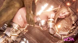 [ WOPA ] - EXTREME HARDCORE FUCK ON THE PERFECT BODY SLAVE ELF - ( 3D HD )