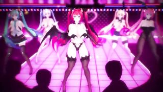 MMd r18 many men want to fuck miku than their wife because of perfect color of underarm not dark