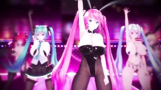 MMd r18 many men want to fuck miku than their wife because of perfect color of underarm not dark