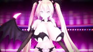 MMd r18 miku modified sex warrior to fuck hard and cum hard for dirty old man 3d hentai