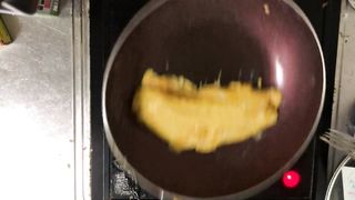 One day I want to make an omelet that looks like a young woman's ass.