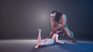 Hot Blowjob to Man Leon | Monster Porn