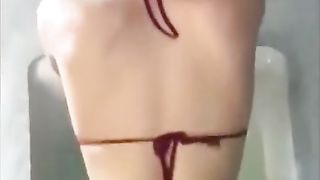 Sexy and Horny Lana Rhoades Gets Fucked in the Shower by her Ex Husband