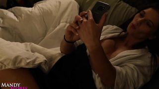 Hot Horny Teacher Shares Hotel Bed with Student HD Mandy Flores