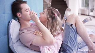 WOWGIRLS HOTTEST PROMO Eva Elfie finds a stunning way to pay for her bill.