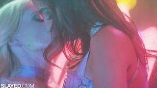 SLAYED Luscious ladies Emily & Charlotte lap each other up