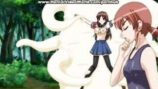 Cute teen girls in anime hentai videos