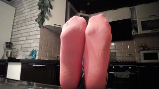 Cute sweaty socks (no sound, sorry guys)