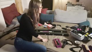 Come and discover my material, soft domination or hard ????