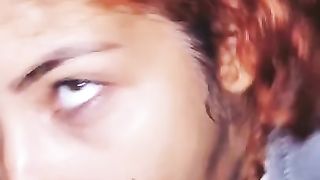 Blowjob on the public park