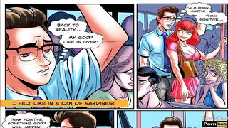 Dry Humping on a Crowded Bus - Caught Ass Fucking a Stranger I met on the bus