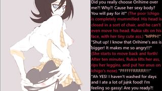 Hentai Facesitting/Farting/Feet Femdom