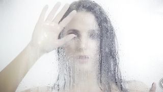 Angela White - Big Natural Tits Shower Masturbation