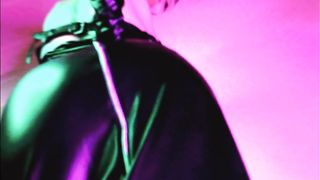 Eva Latex hot fetish mistress show toys for you horny milf leather ebony kink mask heels solo mature