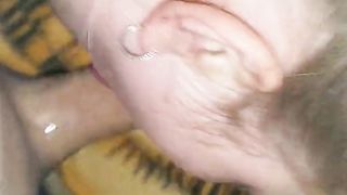 Eye contact struggling facefuck